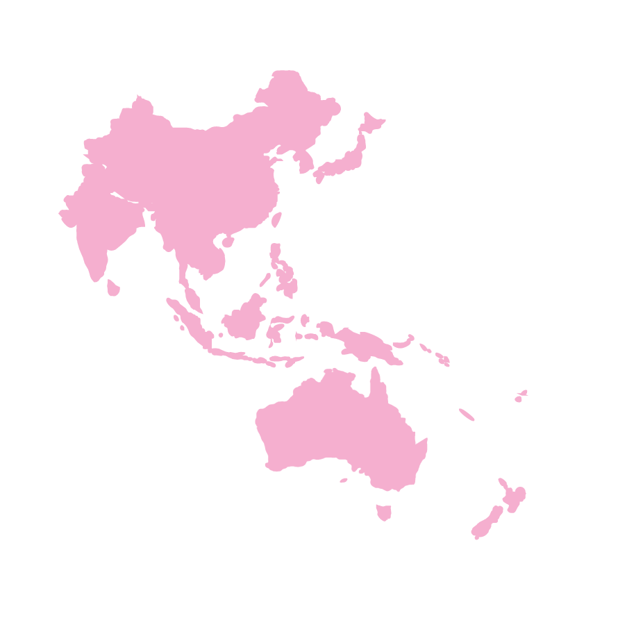 APAC region map view