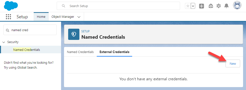 External Credentials