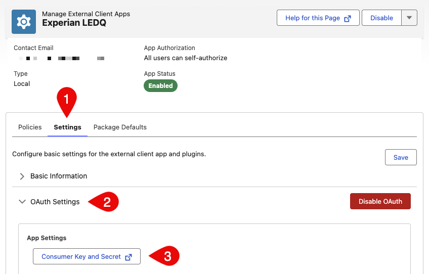 Viewing External Client App