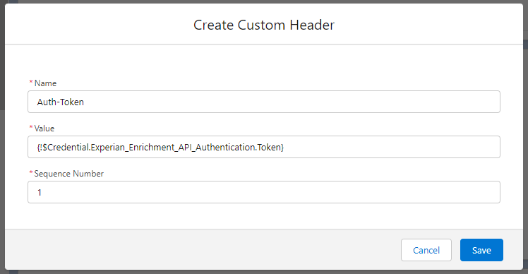 Create Custom Header